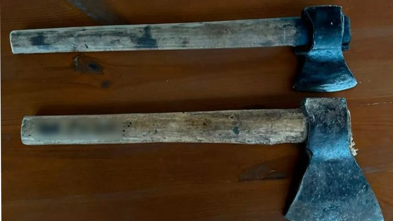 На Буковині п’яний чоловік розгулював по вулицях із сокирами 