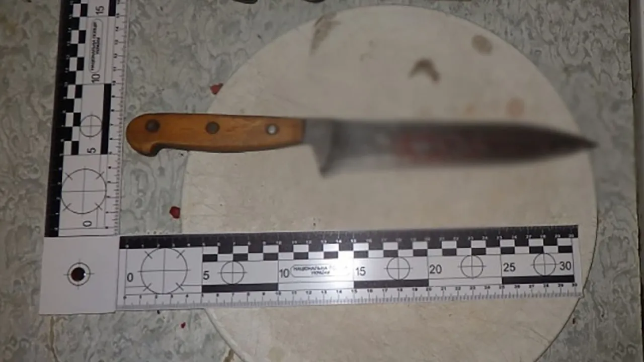 У Києві чоловік вдарив ножем свою співмешканку 