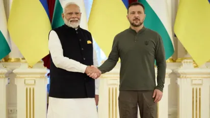 Зеленський повідомив, що переговори з росією можть відбутися в Індії - фото