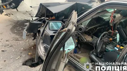 На Полтавщини зіткнулися автобус та легковик: є постраждалий - фото