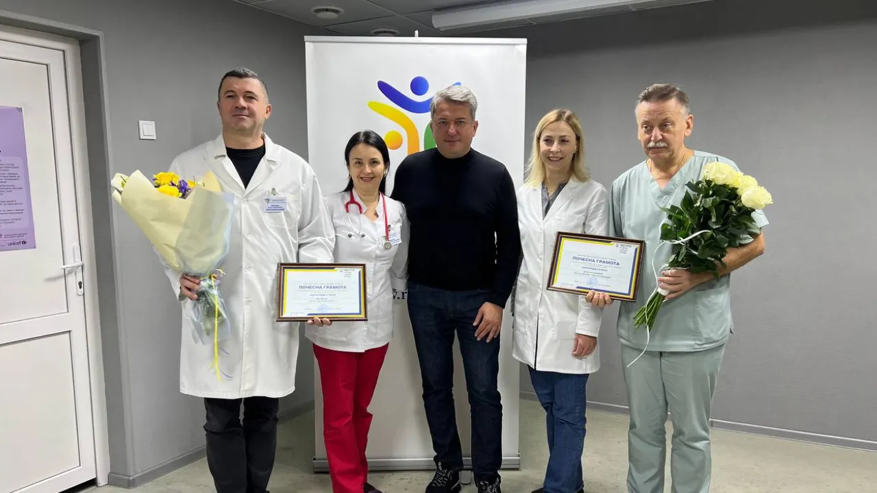 Два лікарі з Рівного отримали відзнаки від Міністерства охорони здоров'я 