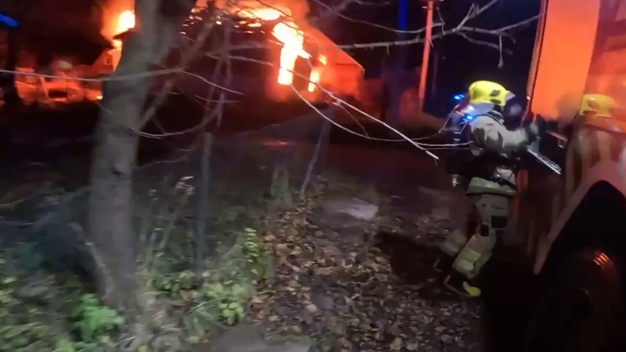 На Рівненщині внаслідок пожежі у будинку загинув чоловік 