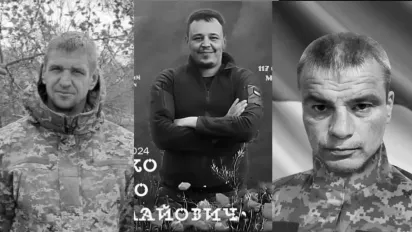 На Рівненщині віддали останню шану трьом захисникам - фото