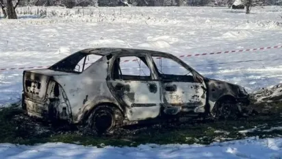 Вирішив ночувати в полі: на Закарпатті чоловік згорів живцем у власному авто - фото
