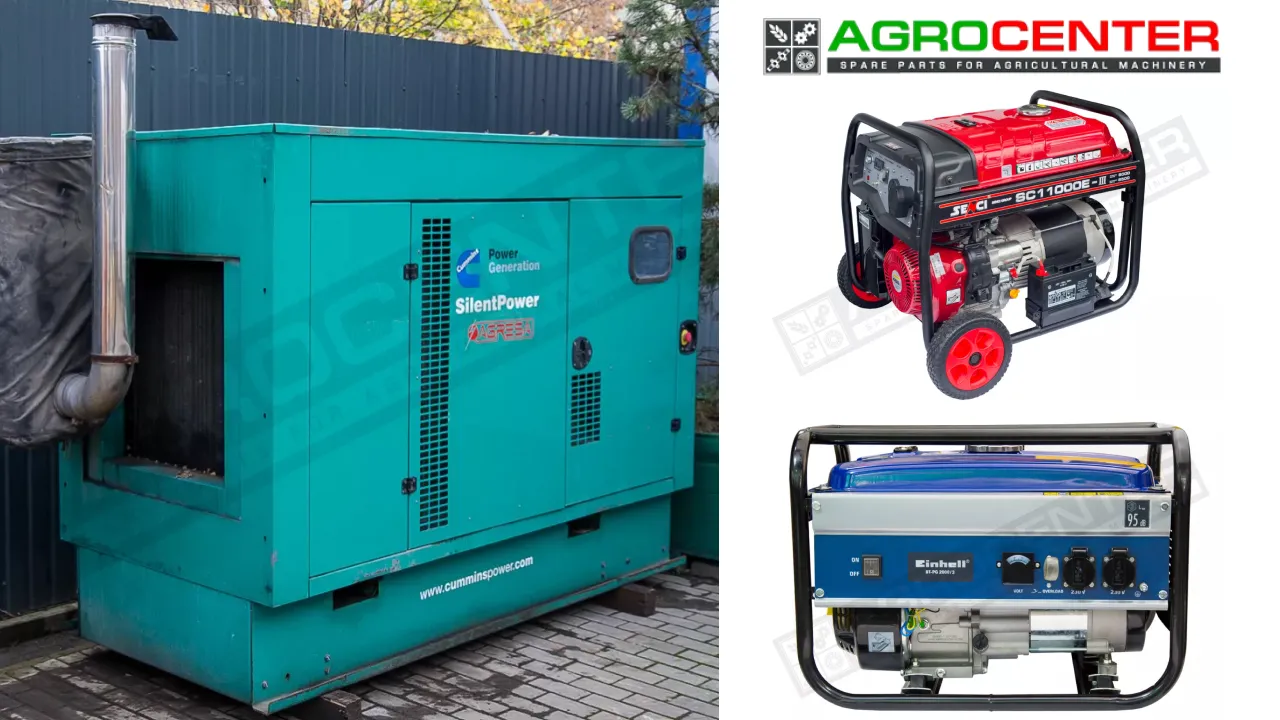 Надійні генератори для будь-яких потреб: обирайте оптимальне рішення на agro-center.com.ua 