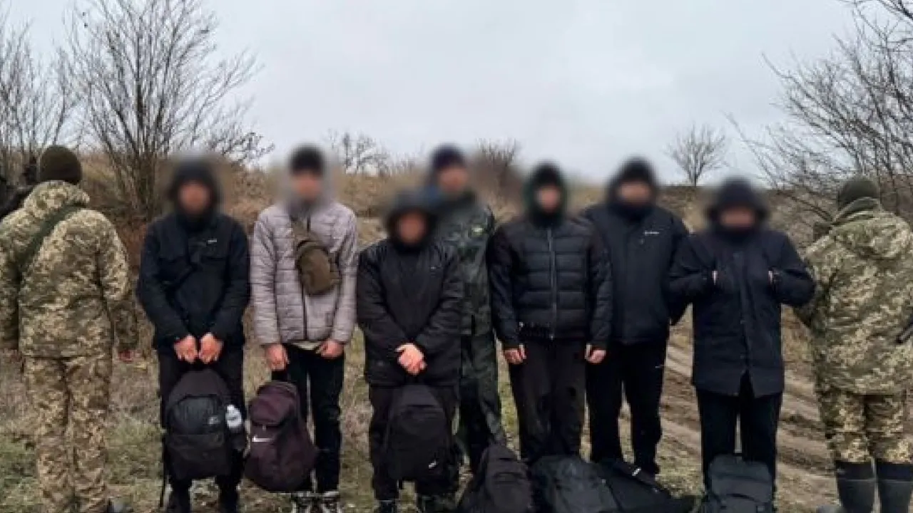 На Одещині затримали сімох чоловіків, які намагалися втекти до Молдови 