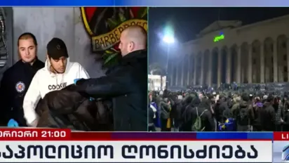 У Грузії під час протестів силовики затримали українця: йому загрожує ув’язнення - фото