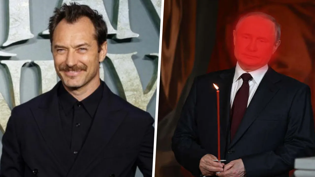 Джуд Лоу зіграє владіміра путіна в новому фільмі «Кремлівський чарівник» 