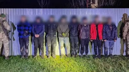 На Закарпатті затримали групу ухилянтів - фото