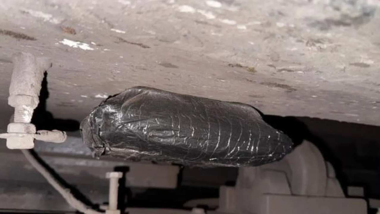 На Вінничині під вагоном потягу сховали кілограм синтетичних наркотиків 