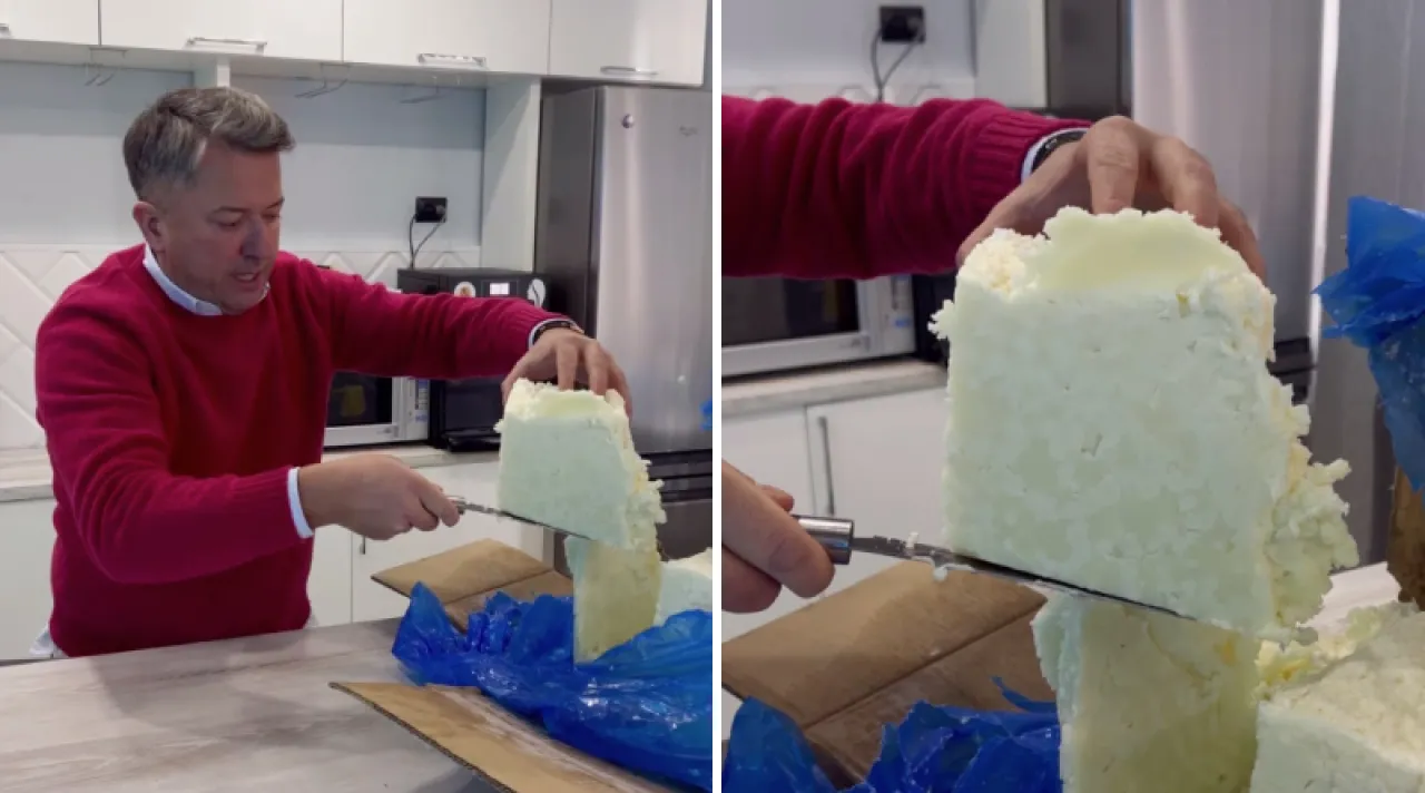 "Як пластик!": депутат показав, як насправді виглядає пальмова олія, перед додаванням у продукти 