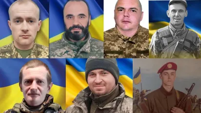 На Рівненщині попрощалися із сімома Захисниками - фото