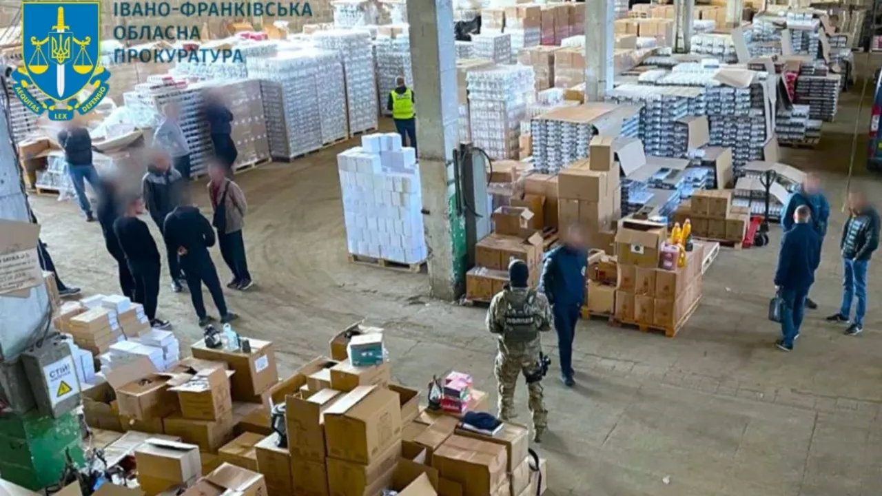 На Прикарпатті викрили підпільне виробництво побутової хімії 