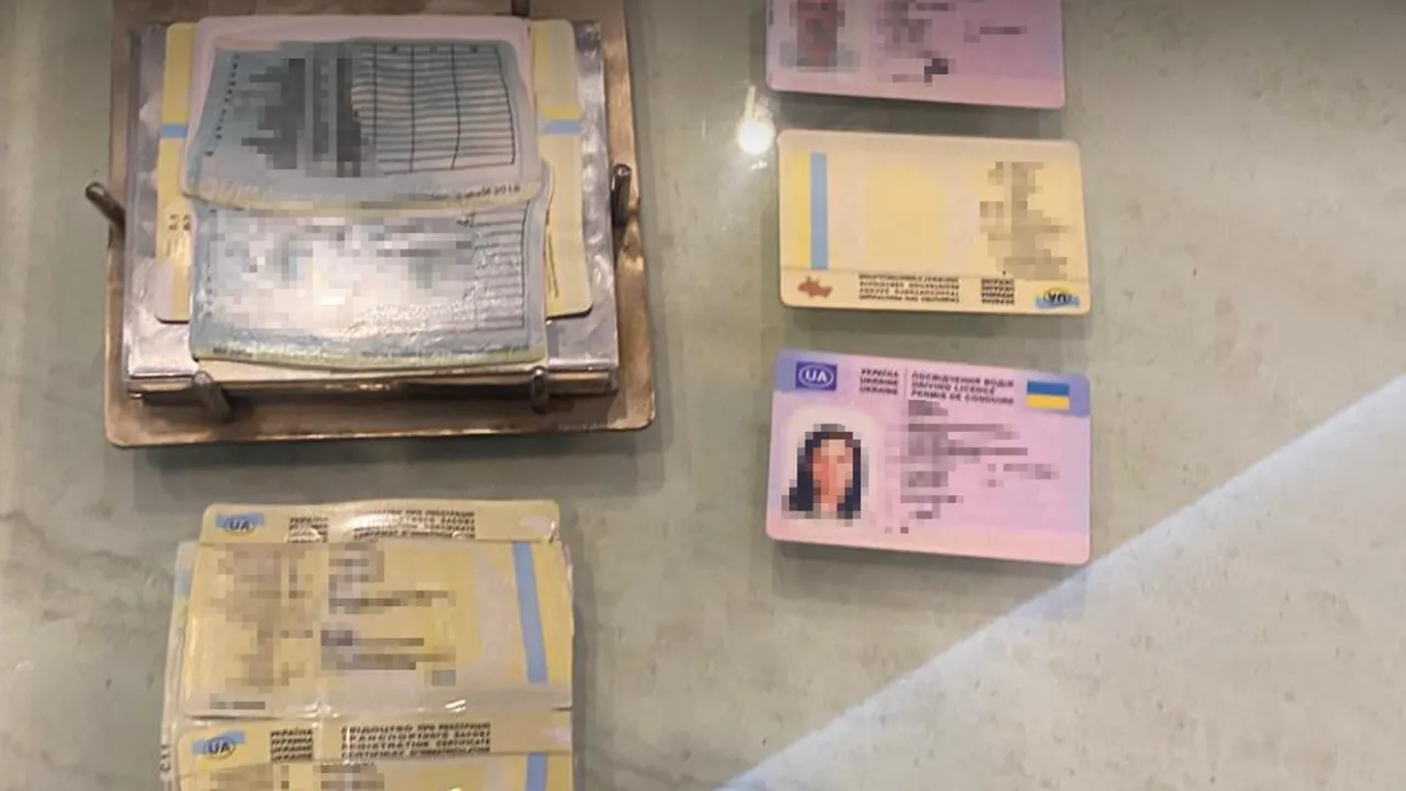 На Волині затримали ділків, які виготовляли фальшиві водійські посвідчення 