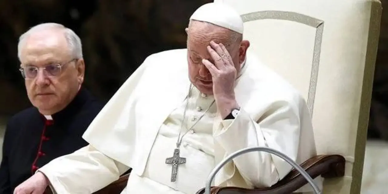 Папа Франциск через хворобу не зміг очолити пасхальну месу 