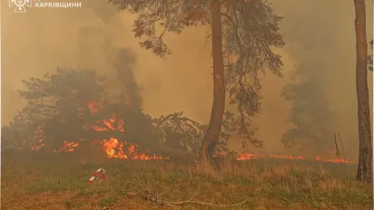 На Харківщині підірвався пожежний  автомобіль лісників: є потерпілі - фото