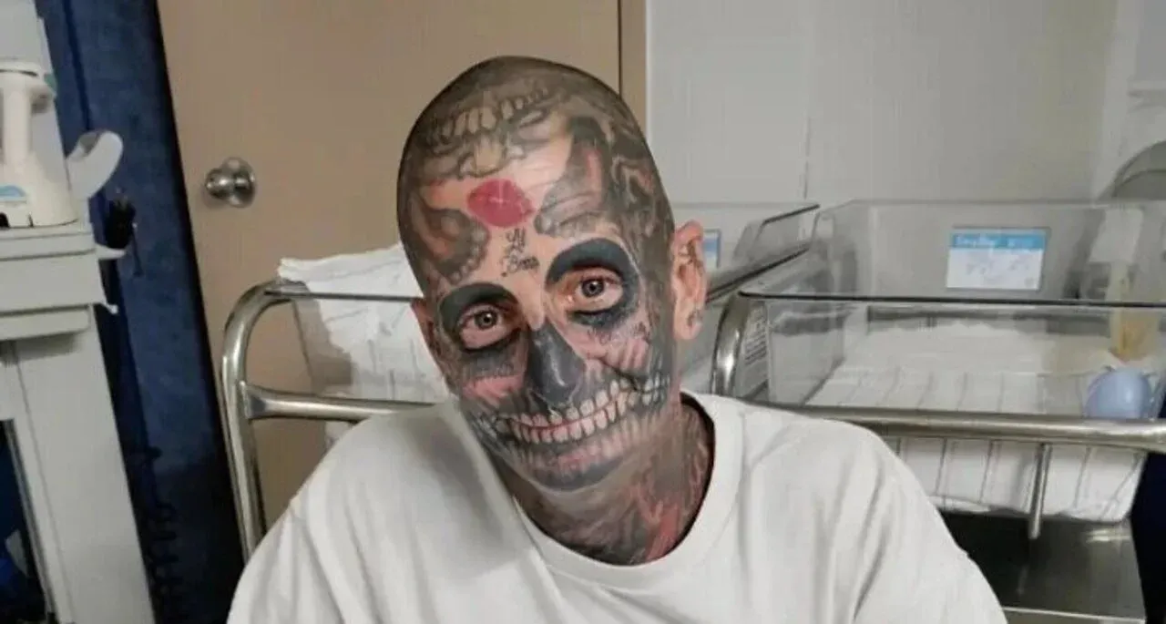 «Татуювання на обличчі не робить мене поганим батьком»: історія Річарда Хаффа, який перевернув уявлення про татуювання та батьківство 