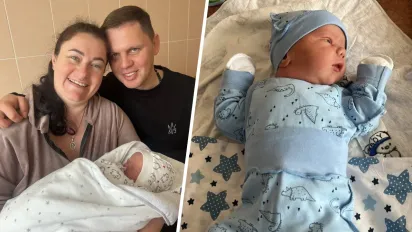 Марко з Калуша — новонароджений богатир, став гордістю пологового будинку - фото