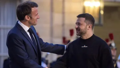 Макрон розкрив деталі розмови Трампа та Зеленського у Ватикані - фото