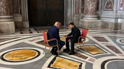 Зустріч Зеленського та Трампа у Ватикані стала успішною завдяки одному ключовому моменту – WSJ - фото