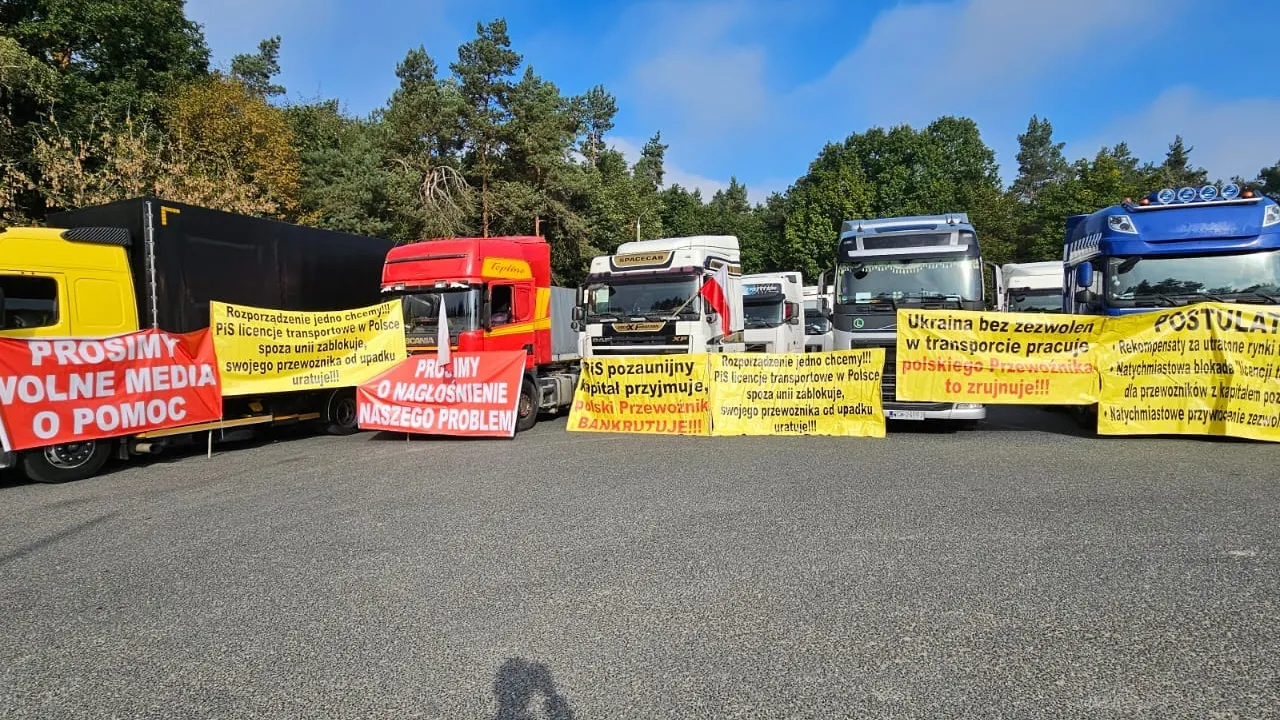 Польські перевізники знову збираються на протести біля кордону з Україною 