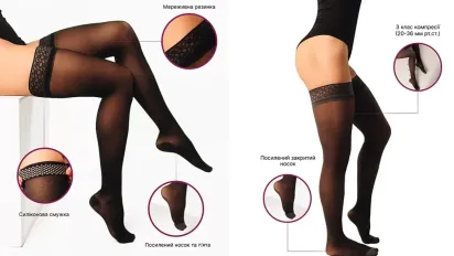 Різні рівні компресії: як вибрати відповідні панчохи? - фото