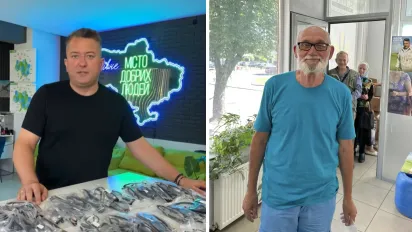 У Рівному сотні пенсіонерів безкоштовно отримали окуляри для покращення зору - фото