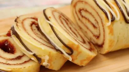 Готуємо рулет на сковороді — це набагато простіше, ніж ви думаєте - фото