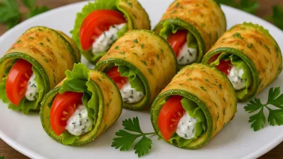 Кабачки по-новому: рулетики, які прикрасять ваш літній обід  - фото
