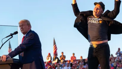 Трамп прокоментував свої стосунки з Ілоном Маском - фото