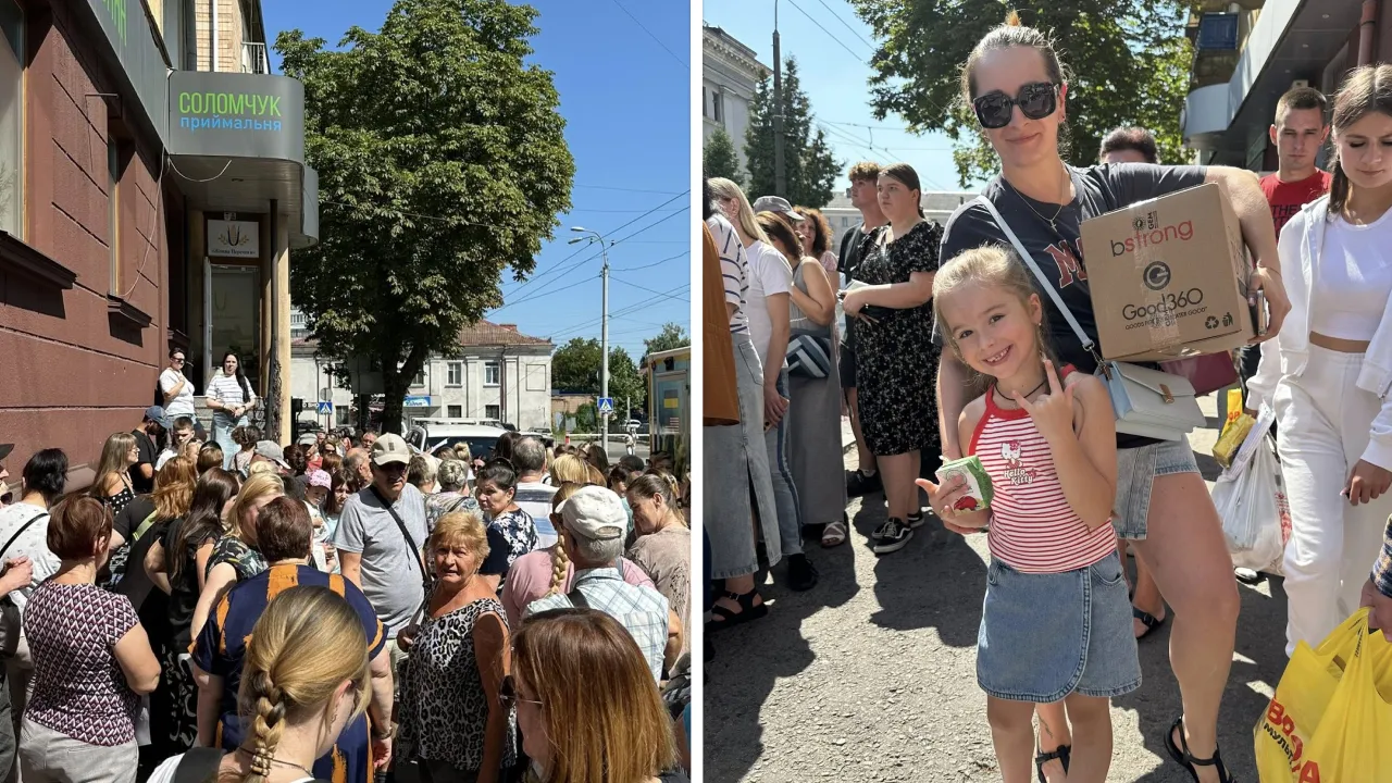 У Рівному 250 родин ВПО отримали допомогу (ФОТО) 