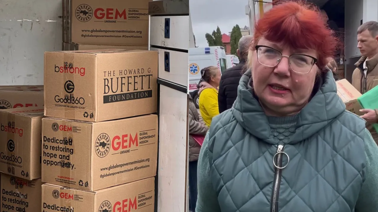 На Рівненщині ВПО знову отримали гуманітарну допомогу від благодійників 