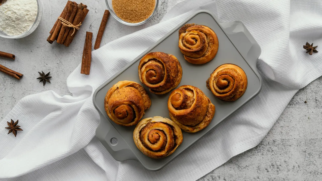 Секрет ідеальних булочок з корицею: простий рецепт без зайвих клопотів 