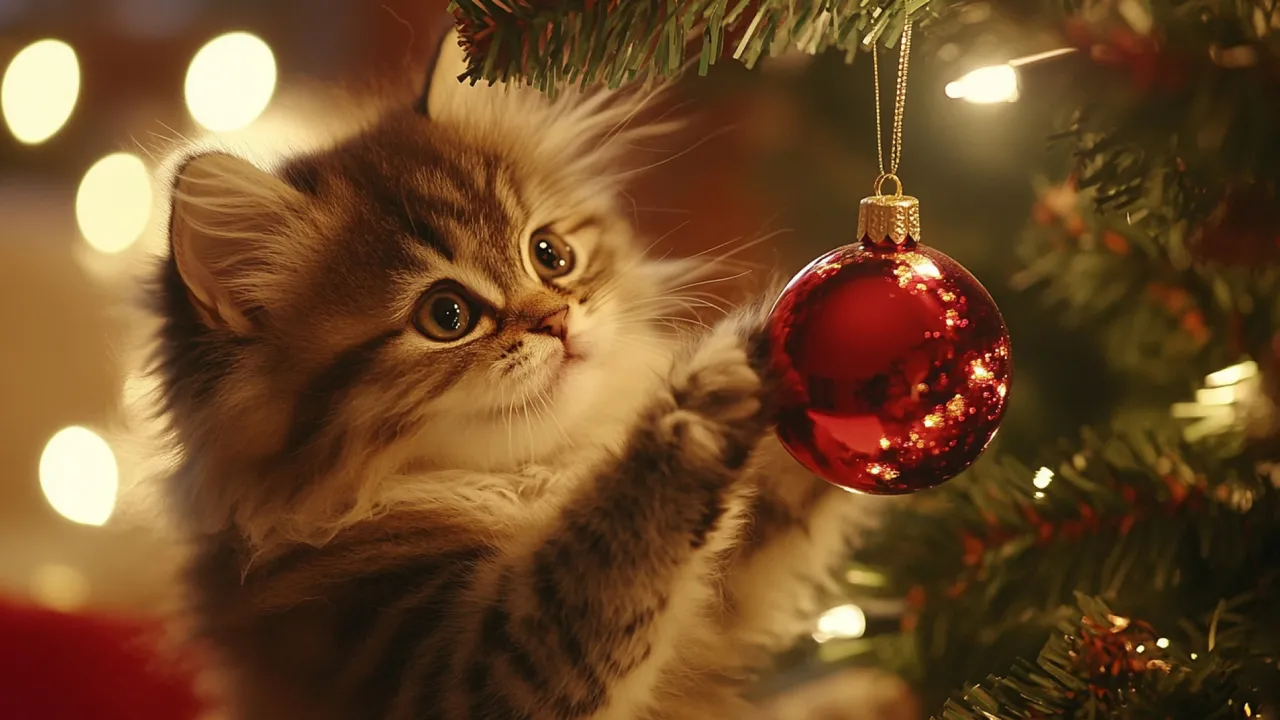 Кіт не лізтиме до ялинки: простий продукт врятує святкове дерево 