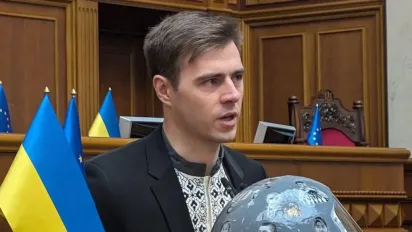 Український скелетоніст Владислав Гераскевич виступає у Верховній Раді: деталі - фото