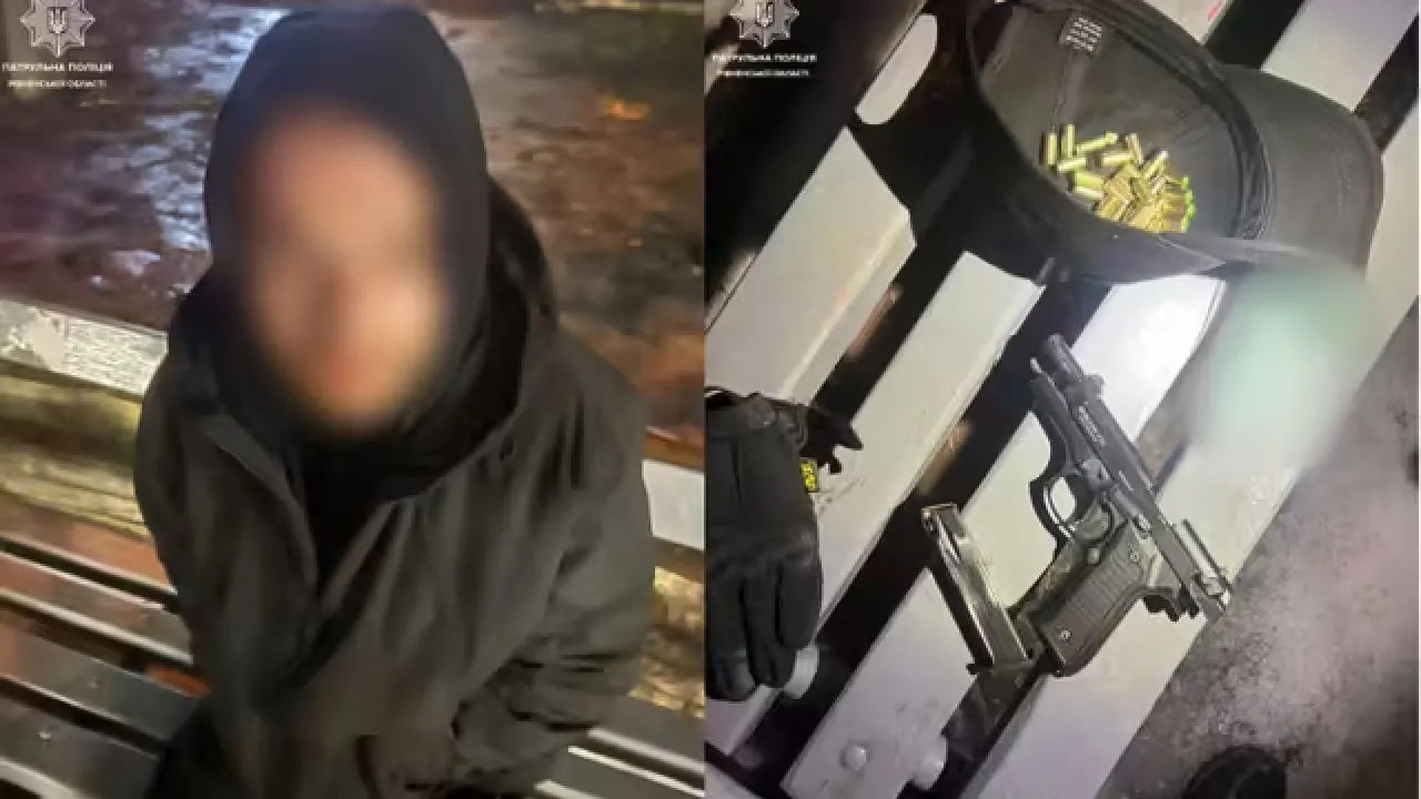 Стрілянина в центрі Рівного: спецпризначенці ТОР затримали озброєного чоловіка 