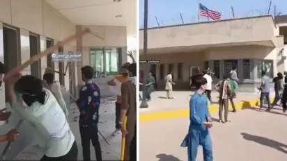 Хвиля штурмів: у Пакистані та Іраку прихильники Ірану атакують посольства США (ВІДЕО) - фото