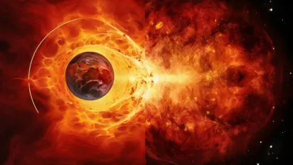 Магнітна буря на вихідні: чи накриє Землю потужний сонячний шторм 7–8 березня - фото