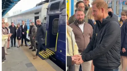 Принц Гаррі прибув до Києва з неанонсованим візитом (ВІДЕО) - фото