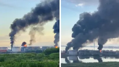 За понад 1000 км від України: Зеленський підтвердив ураження Петербурзького нафтового терміналу - фото