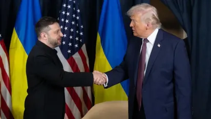 Трамп заявив про "хорошу" зустріч із Зеленським і закликав росію укласти угоду - фото