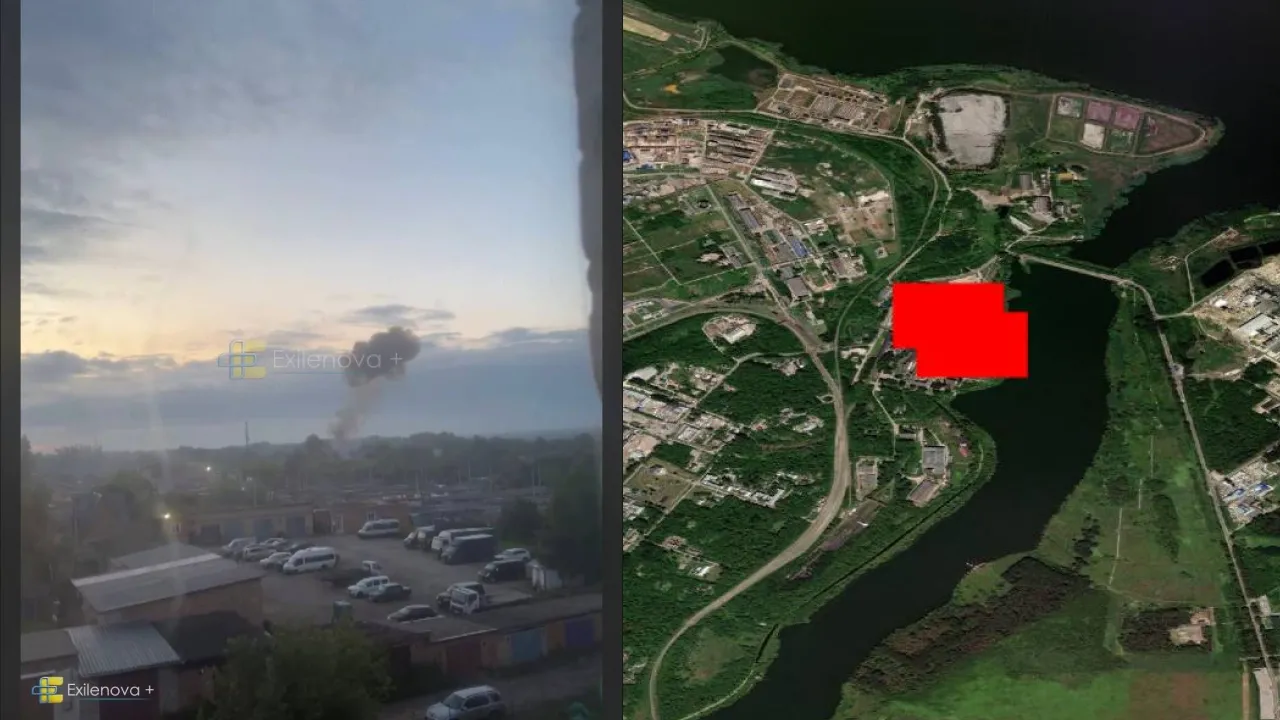 У Новомосковську вражено найбільший російський хімзавод після атаки дронів (ФОТО) 