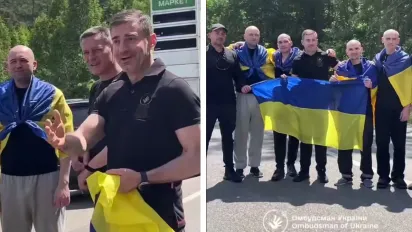 Україна повернула з російського полону ще сімох цивільних - фото