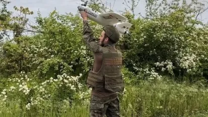 Сили оборони вперше збили новий російський зенітний дрон "Сокол" - фото
