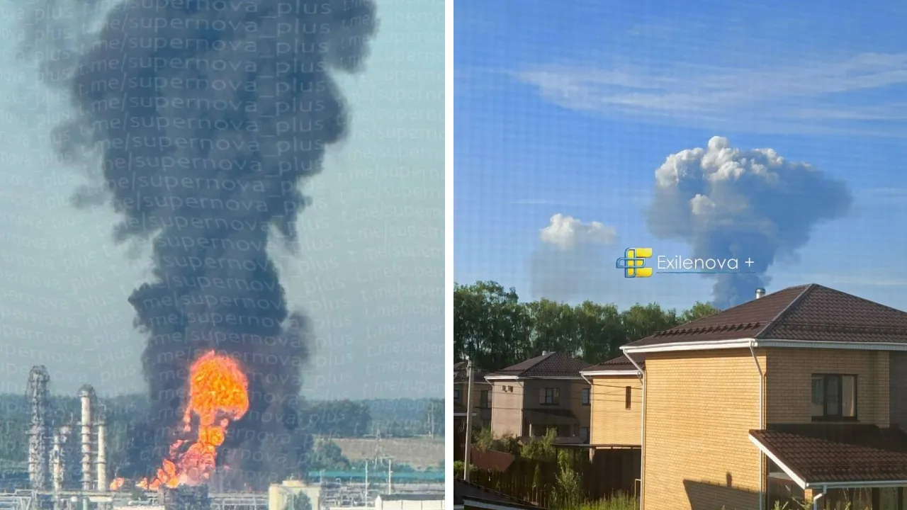 Дрони "рознесли" один з найбільших НПЗ росії (ФОТО, ВІДЕО) 