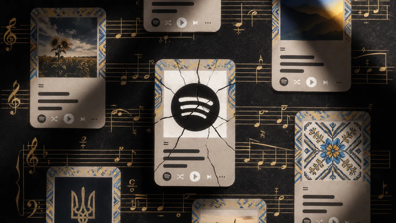 Чистка у Spotify: чому платформа масово видалила популярні українські плейлисти 