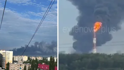 Дрони атакували НПЗ "Газпрому" в Башкортостані та інші цілі (ВІДЕО) - фото