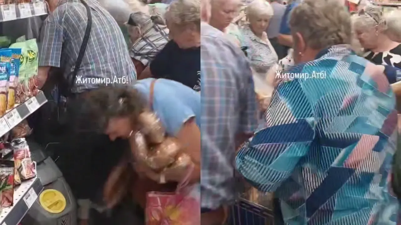 Тиснява за батон: у Житомирі виник ажіотаж біля полиць із дешевим хлібом 