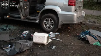 Удар рф по Києву: влучання і пожежі у 5 районах, кількість постраждалих зросла  - фото