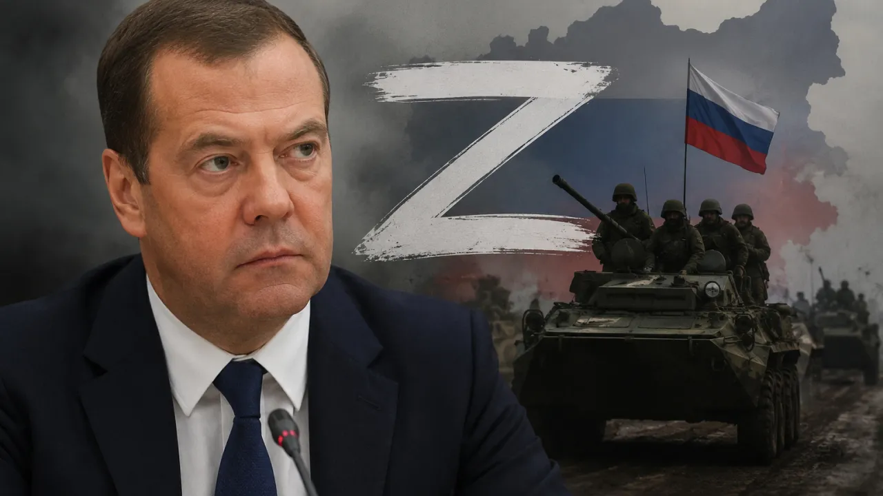 Медведєв заявив, що росія проходить важливу «точку завершення СВО» 